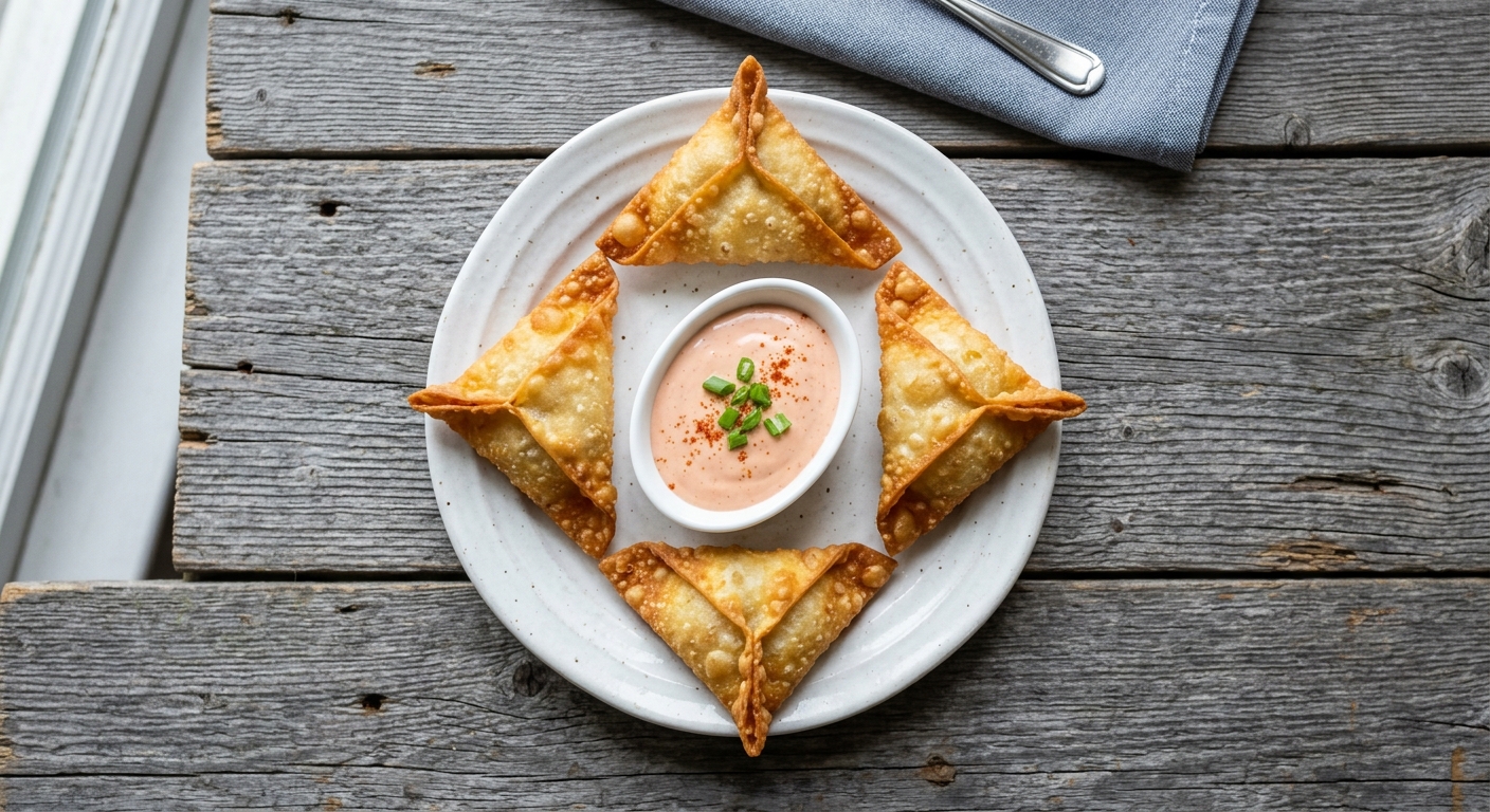 Fried Cream Cheese Wonton
